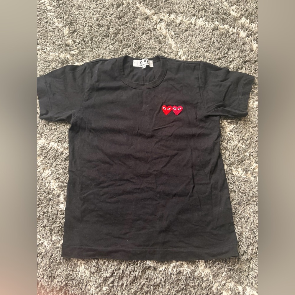 Comme de Garçons Play Women T-Shirt Size M